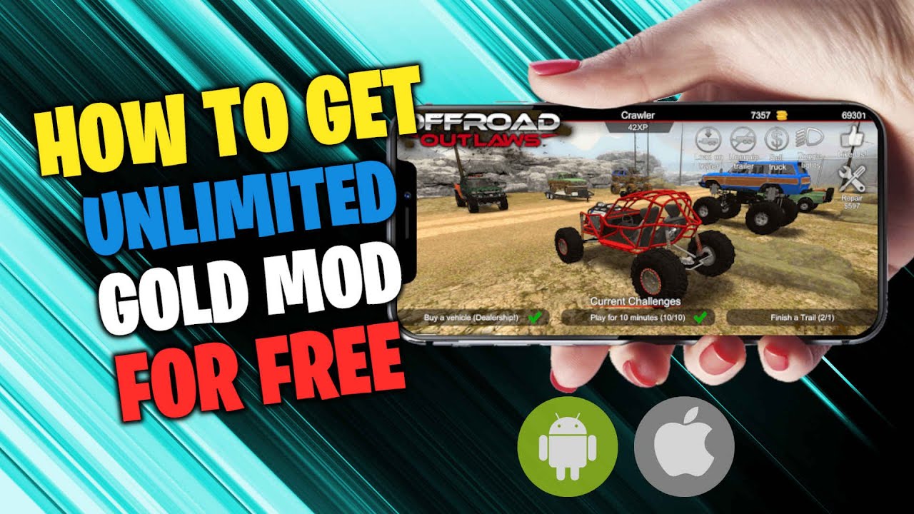 Offroad Outlaws Mod | Money Glitch UNLIMITED Gold for Android/iOS WORKING