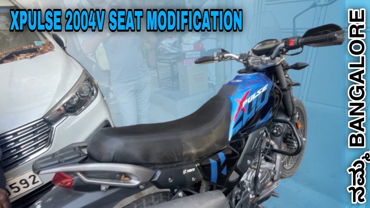 ಬಡವರ ಬಾದಾಮಿ GURU 🫶 | SOFT CUSHIONING | XPULSE SEAT MODIFICATION | (EPISODE-1)