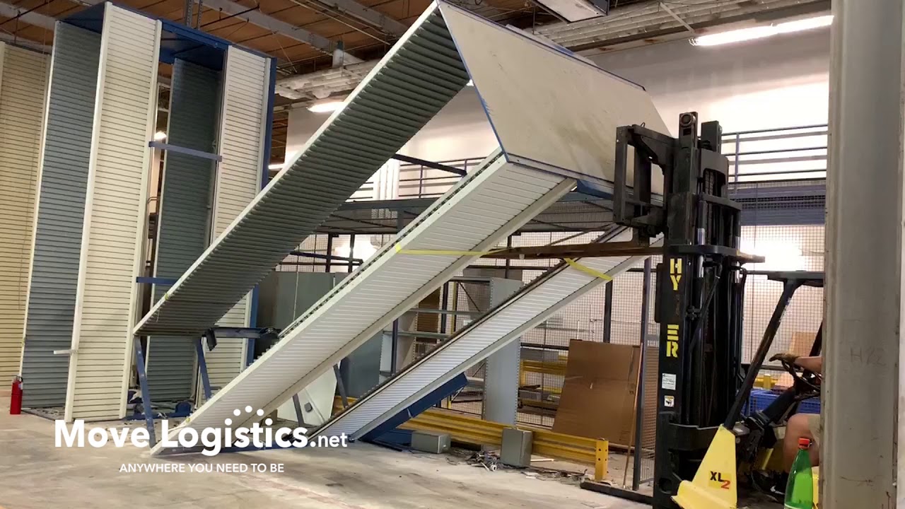 Disassemble and Move a Hänel lean lift by Move Logistics