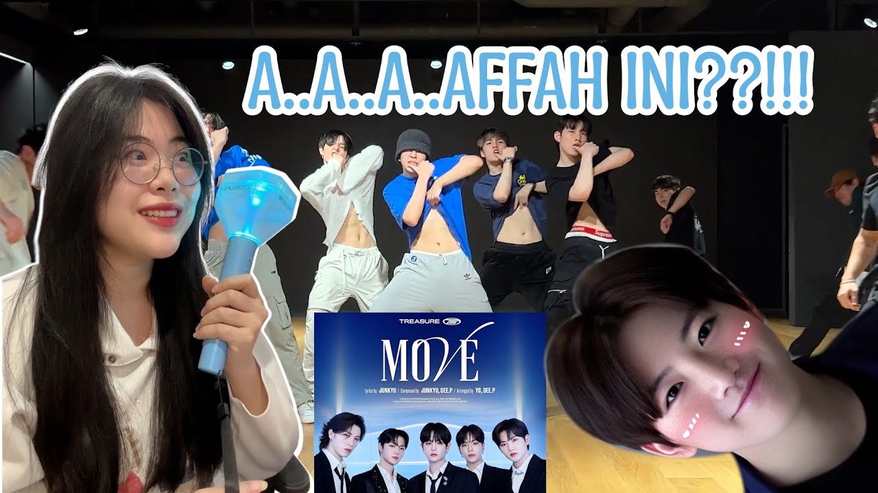 TREASURE (T5) - MOVE || Dance Practice Reaction!