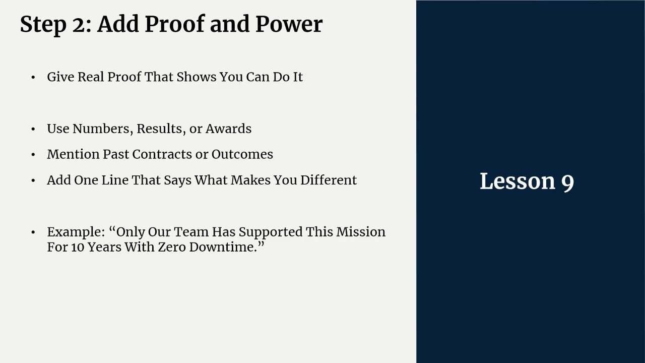 Win Theme Masterclass FY2026 (video 13) for Winning Federal Contracts by Government Contractors