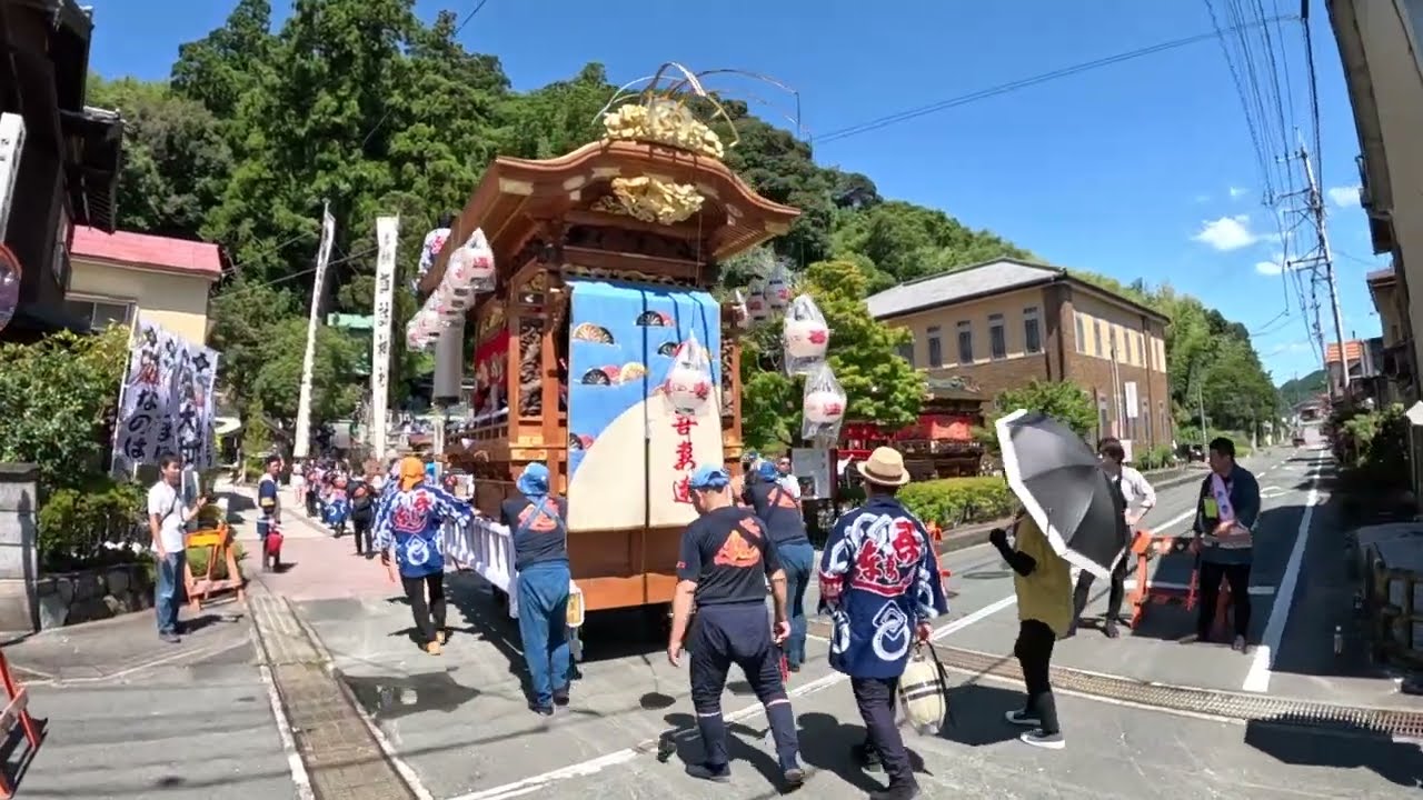 浜松市天竜区二俣諏訪神社祭典　2024年8月17日