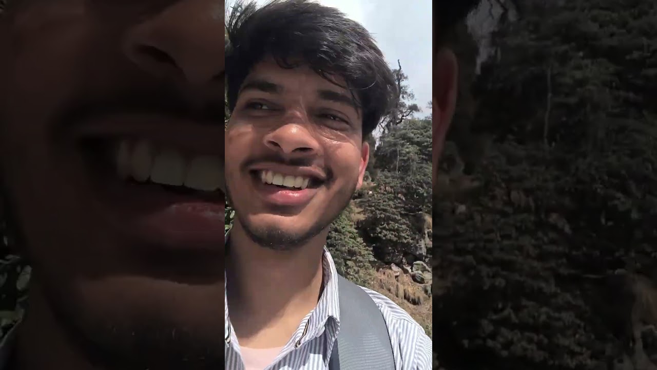 Triund trek (top hill)macleodganj Dharmshala 😌 