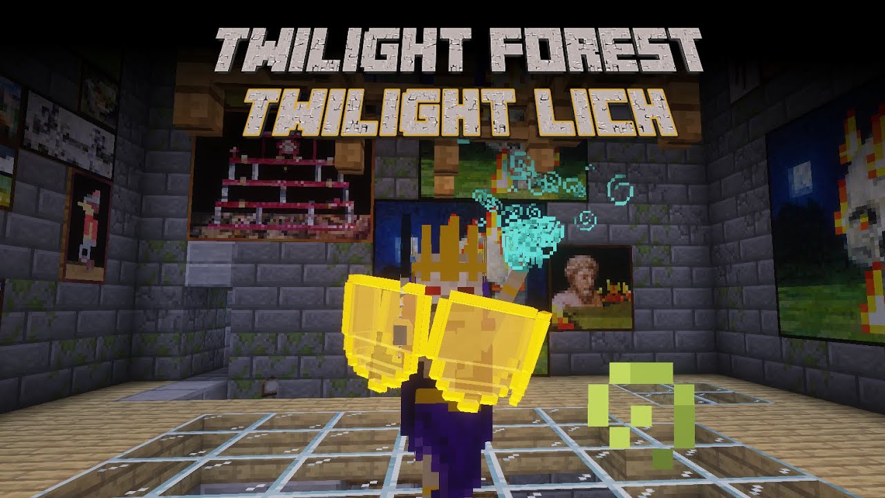 Twilight Lich - Twilight Forest Boss Tutorial, MINECRAFT.