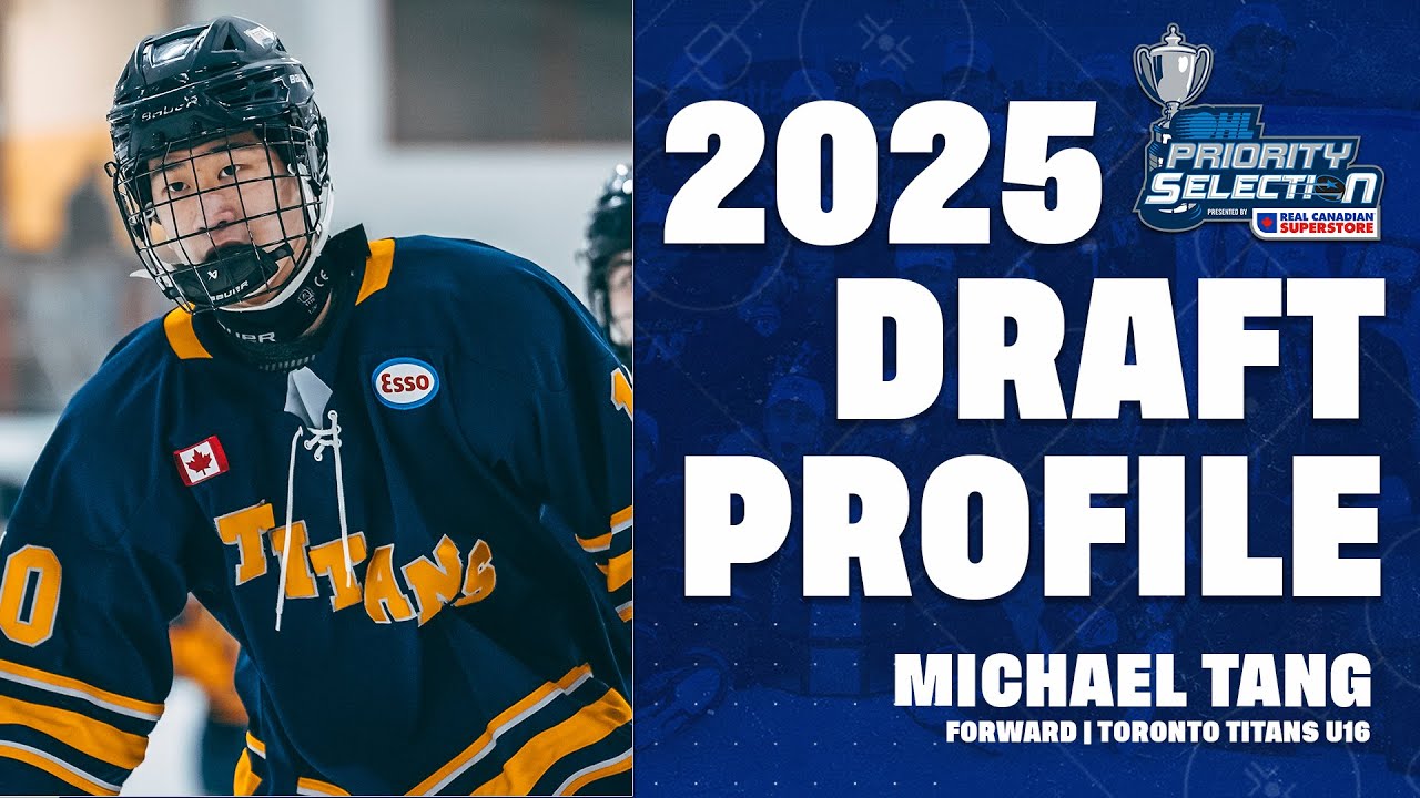 2025 #OHLDraft Prospect Profile: Michael Tang (Toronto Titans)