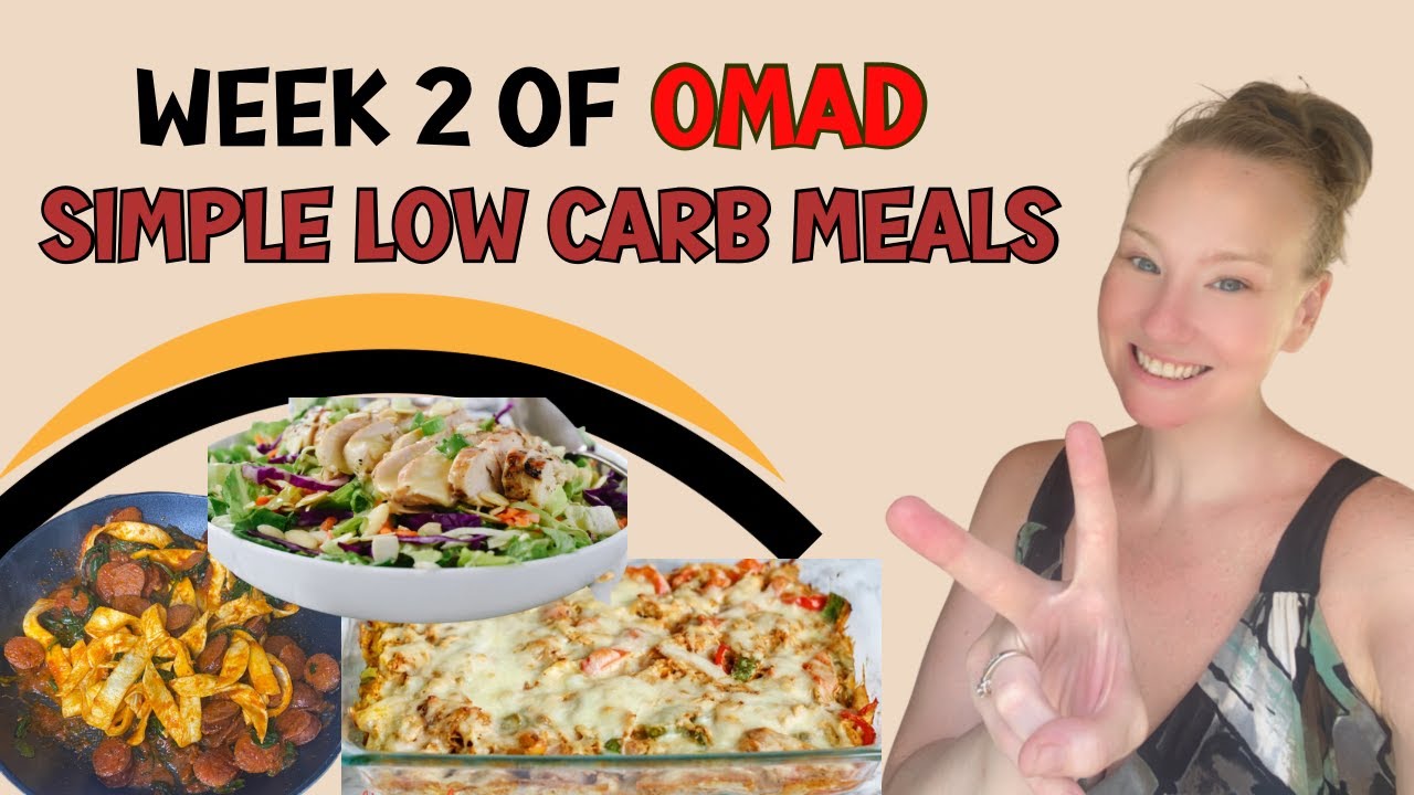 Week 2 of OMAD | Simple OMAD meals | Keto and Low Carb meals | What I Eat to Lose Weight