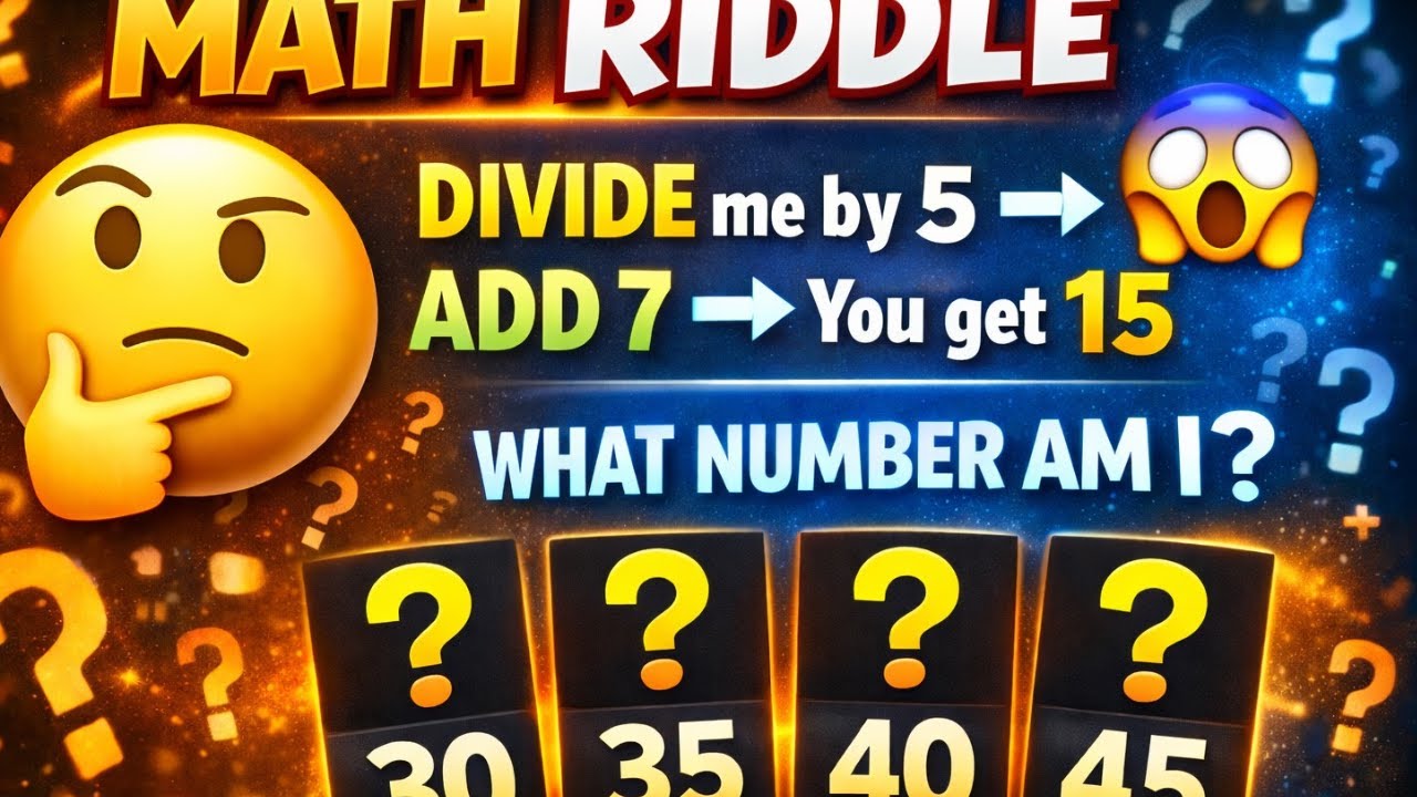 Live with Restream, January 15 Math Quiz