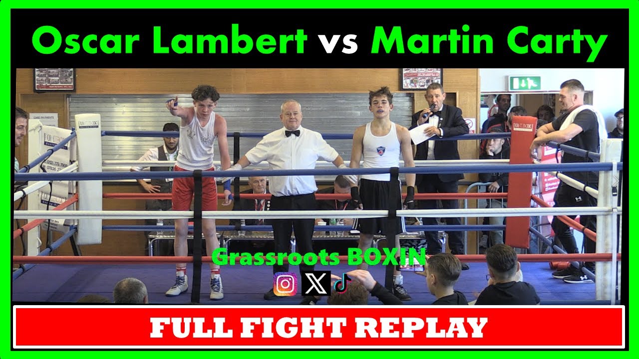 Oscar Lambert vs Martin Carty - Schools Contest - Guildford Amateur Boxing Tournament (15/10/23)