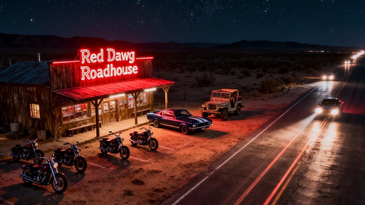 Roadhouse Inferno | Aggressive Texas Rock Boogie Blues | Original by NeonDeltaBlues