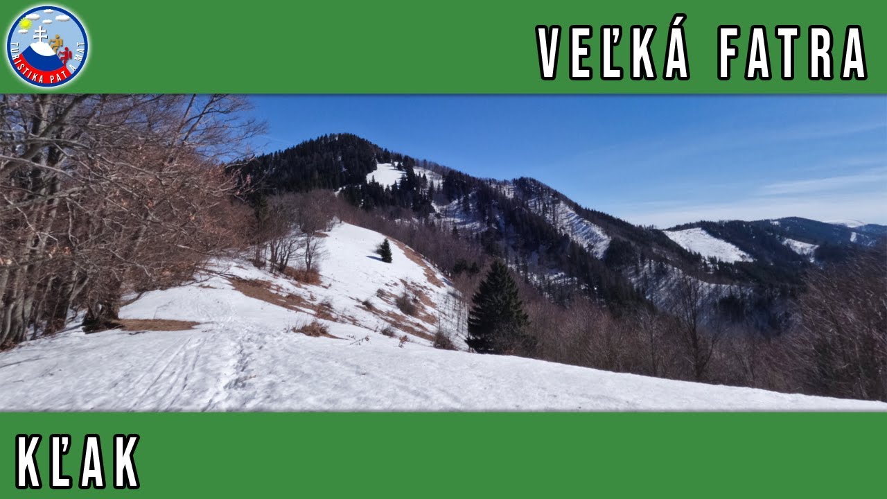 Na Veľko-Fatranský Kľak z Podhradia / Veľká Fatra - 27.3.2022