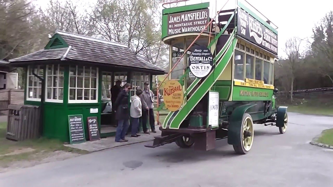 Bus ride round Amberley Museum