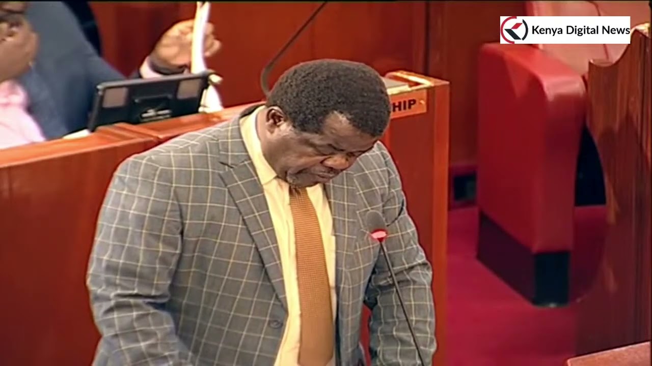 Sen.Okiya Omtatah Brings Senate to a standstill Over Effects of Nuclear Power Plant in Kilifi