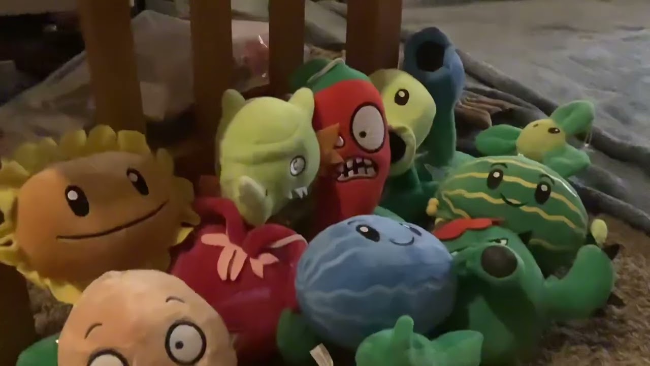 PvZ series Ep. 3 Forest adventure #PvZ #PvZplush #forest #wolves #story