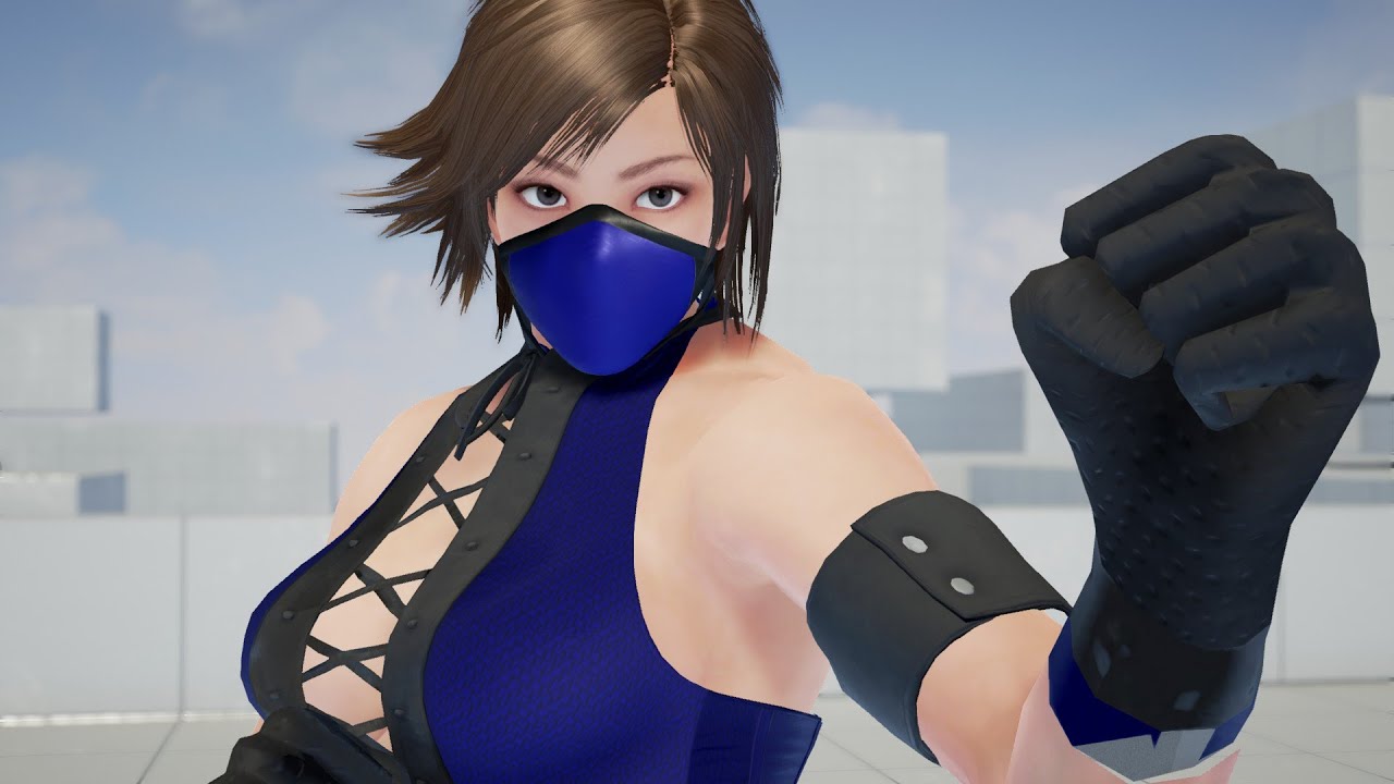 Tekken 7 Asuka Kazama MK ninja girl mod (Kitana)