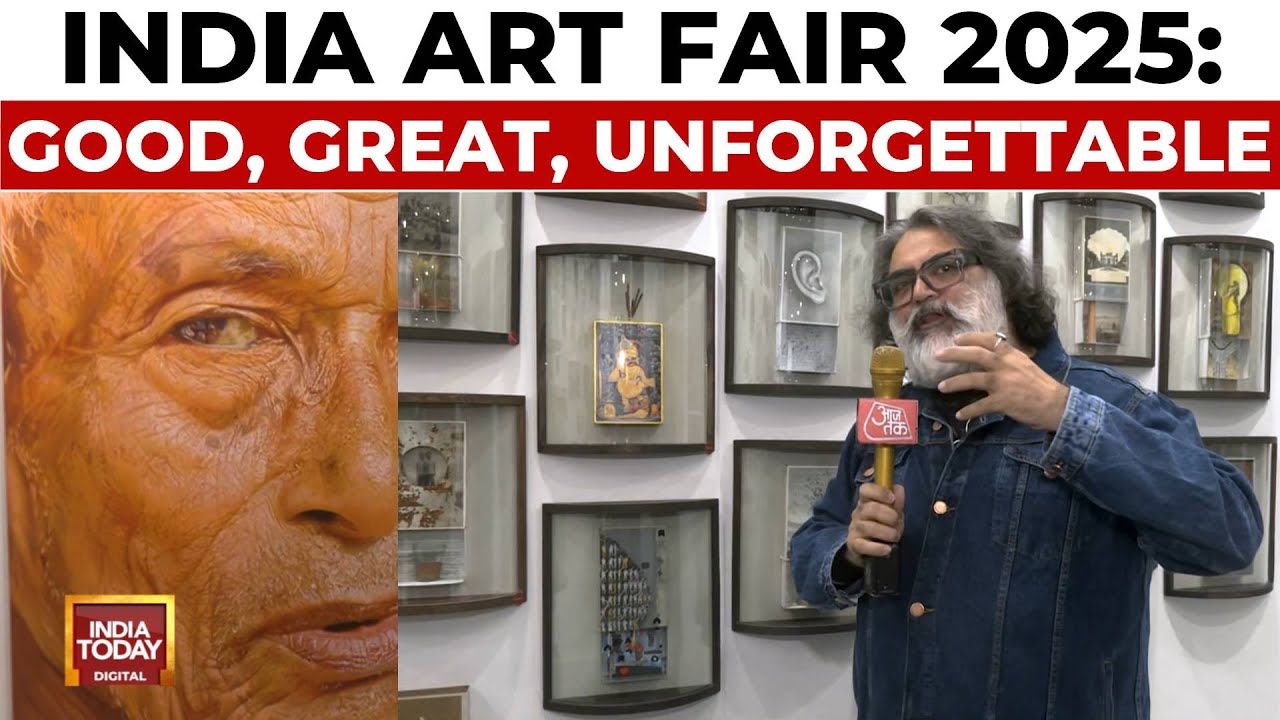 India Art Fair 2025: Art Lovers Dive Into The Ultimate Contemporary Art Experience | India Today