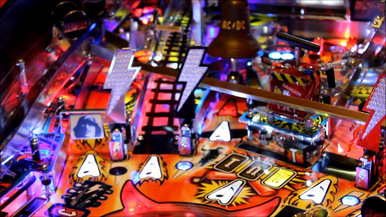 ACDC Lightning bolt mod Stern Pinball fits all versions 2012- up