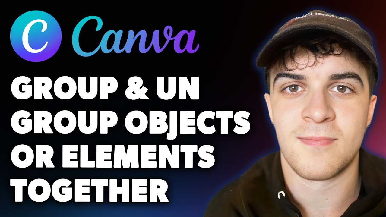 How to Group and Ungroup Objects or Elements Together Canva (Full 2025 Guide)