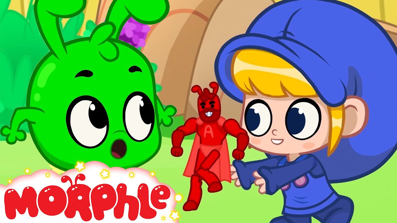 Orphle Superhero Saves the Day! | My Magic Pet Morphle | Funny Cartoons for Kids |  @Morphle TV ​