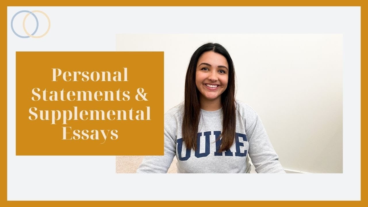 Personal Statement & Supplemental Essay Tips | PTCAS | 2020