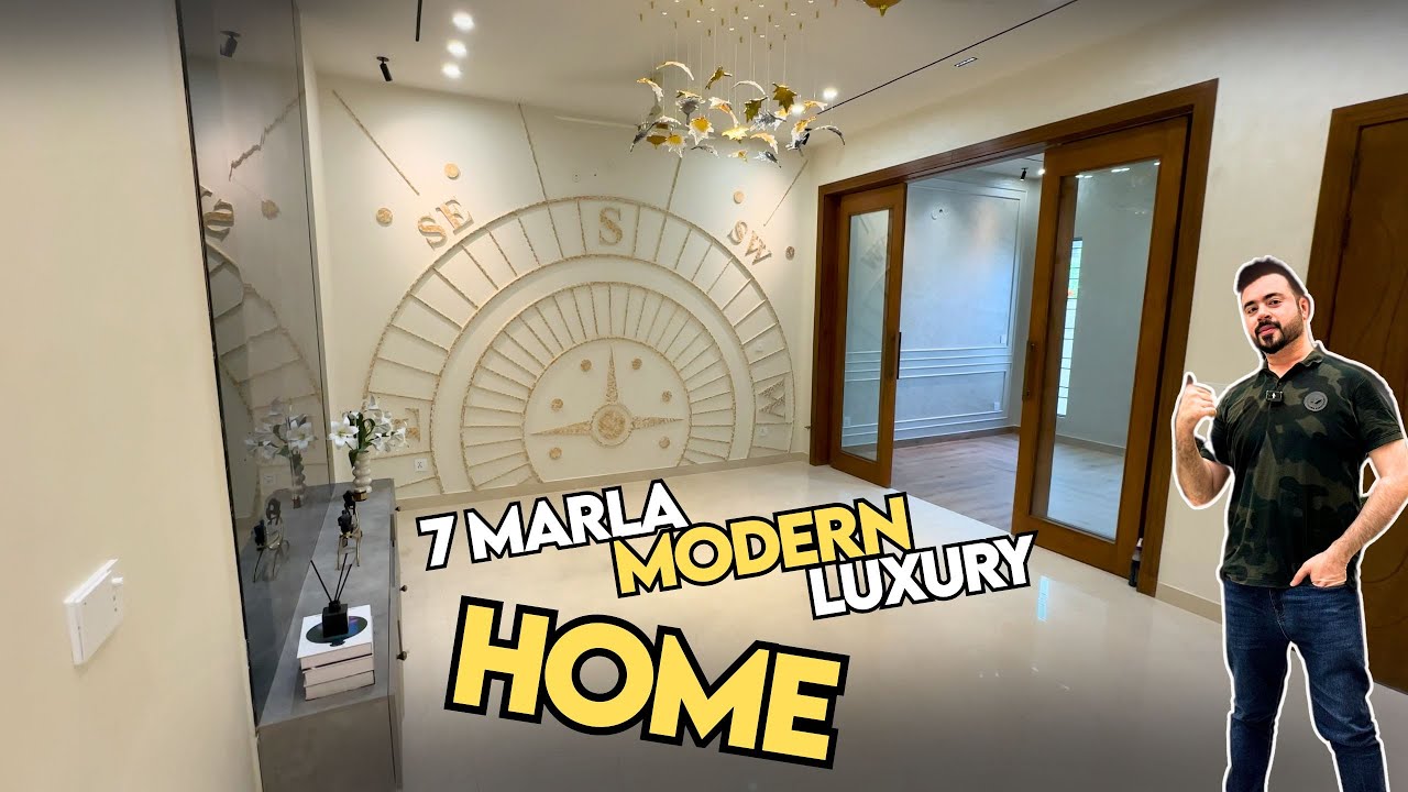Inside a Stunning 7 Marla Modern Double Unit House | Luxury Interiors | Bahria Town Safari Valley