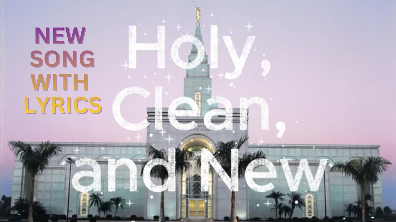 HOLY, CLEAN, AND NEW (SONG WITH LYRICS) - Scripture Song - Exodus 26:33
