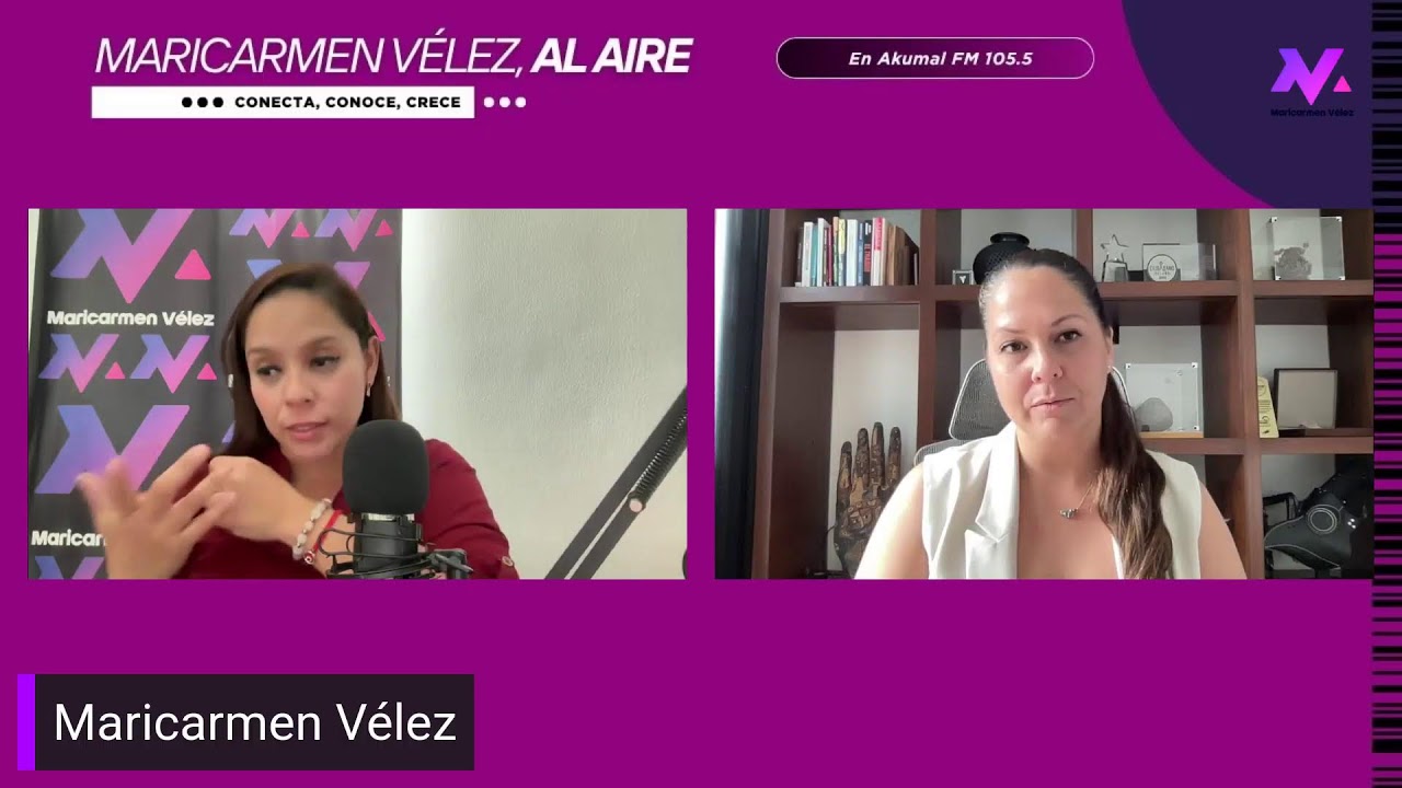 Maricarmen Vélez al aire - Quintana Roo destino internacional de buceo