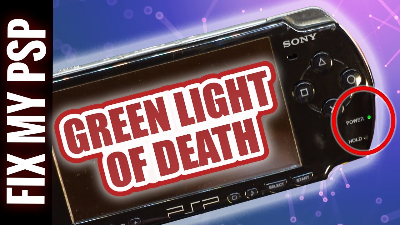 FIX MY PSP #04 – PSP startet nicht mehr 😨! Green Light of Death Reparatur 🔧