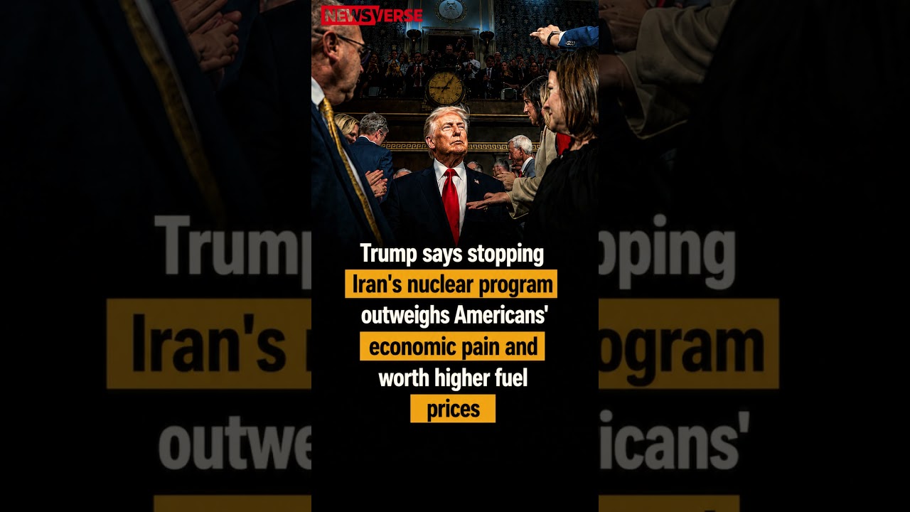 Trump Says Stopping Iran&rsquo;s Nukes Outweighs U.S. Pain