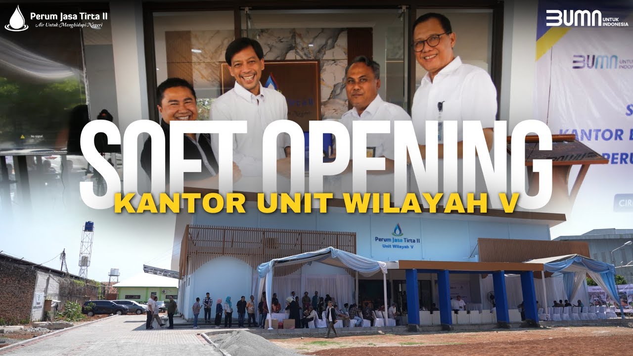 Soft Opening Kantor Unit Wilayah V Cirebon Perum Jasa Tirta II