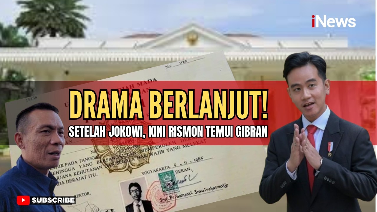 BREAKING! Rismon Sianipar Datangi Kantor Wapres Gibran Usai Minta Maaf ke Jokowi