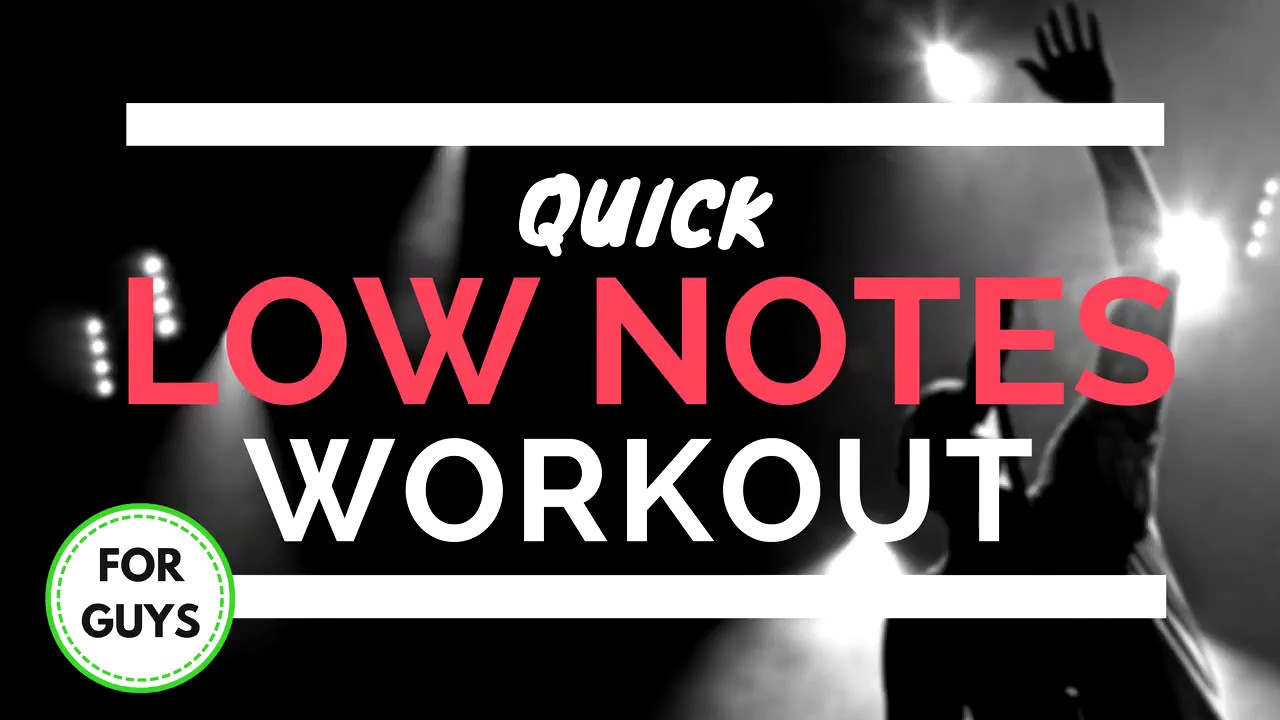 How to Sing Low – Daily Chest Voice Vocal Exercises for a Stronger, Deeper Voice!
