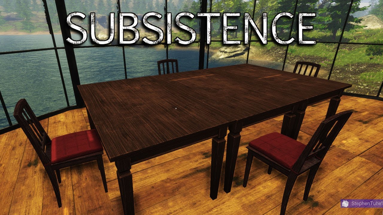 SUBSISTENCE | Base Building a Dining Room with Big Table | S11 EP174