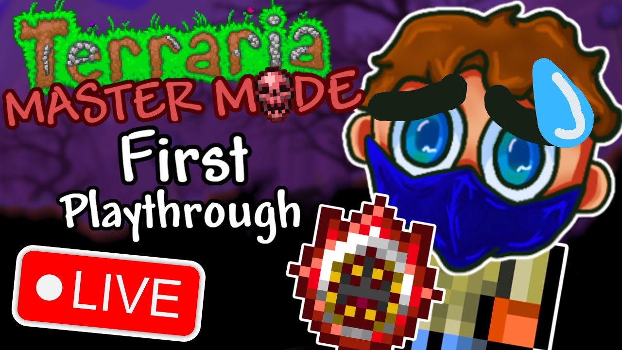 Noob Tries Master Mode! Prepping For PLANTERA!?