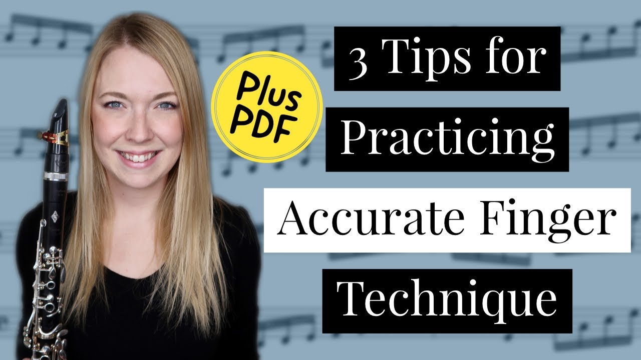 3 Tips for Smooth Fingers & PDF of 12 Right Hand Exercises