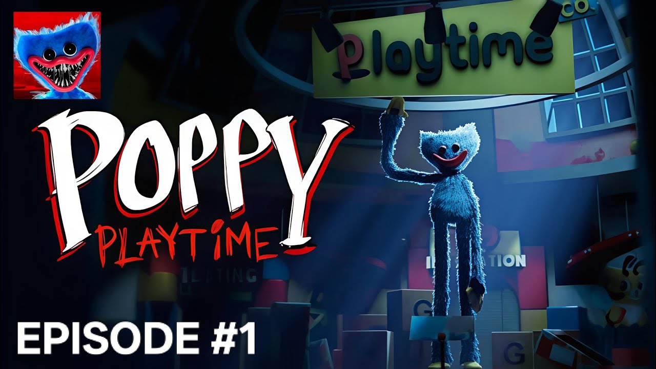 Can I escape from the horror factory || Poppy playtime chapter 1 || gameplay 