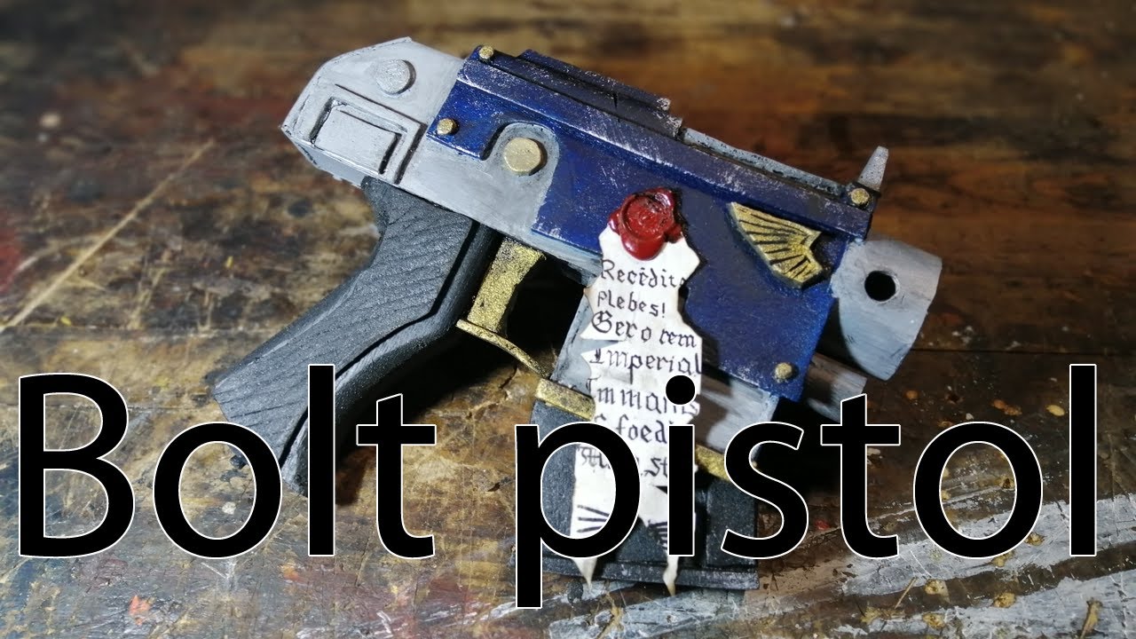 Warhammer Bolt Pistol Build