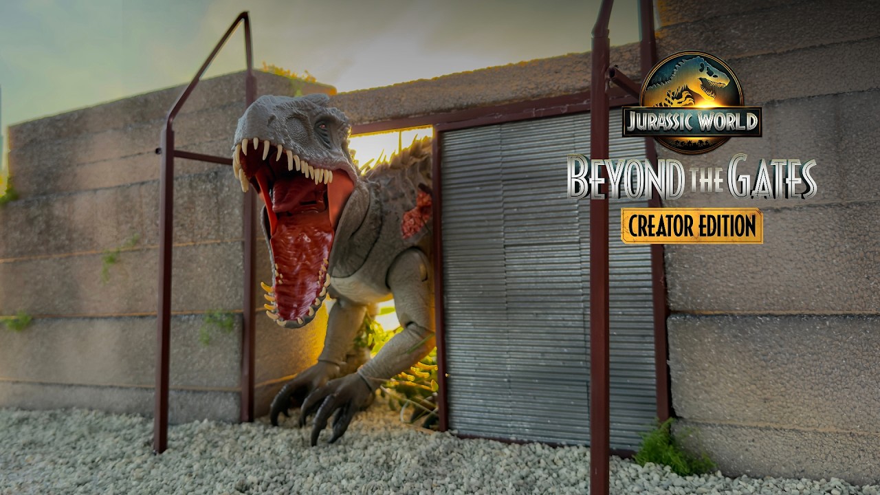 Jurassic World Indominus Rex, Dilophosaurus & Hypsilophodon | Beyond the Gates Creator Edition 2