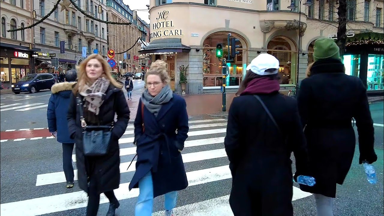 Sweden, Stockholm - Walking from Vasastan to Stureplan #313