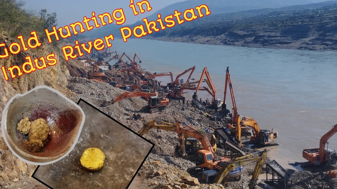 Gold hunting in indus River Pakistan | finding gold | how to find gold in river | دریاۓسندھ کے خزانے