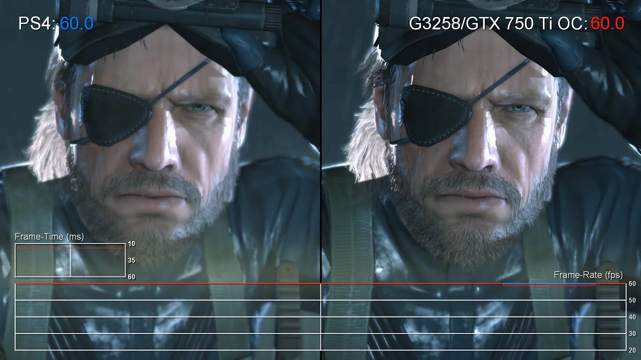 [60fps] PS4 vs Pentium G3258/GTX 750 Ti - Can a Budget Gaming PC Match Console?