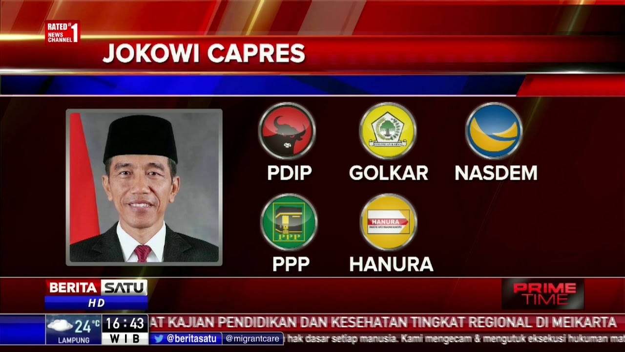 Jokowi dan Prabowo Masih Berpeluang Jadi Pemenang di Pilpres 2019