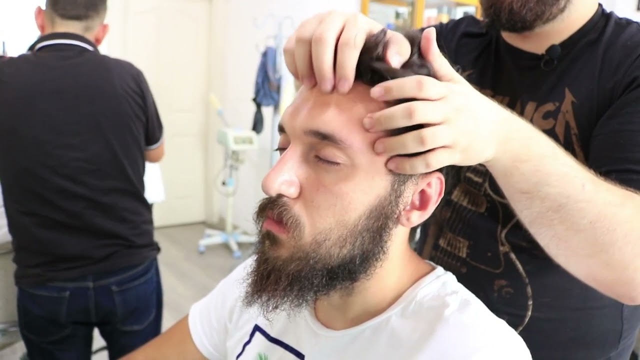 Perfect Relaxing Massage ASMR head massage ASMR face massage
