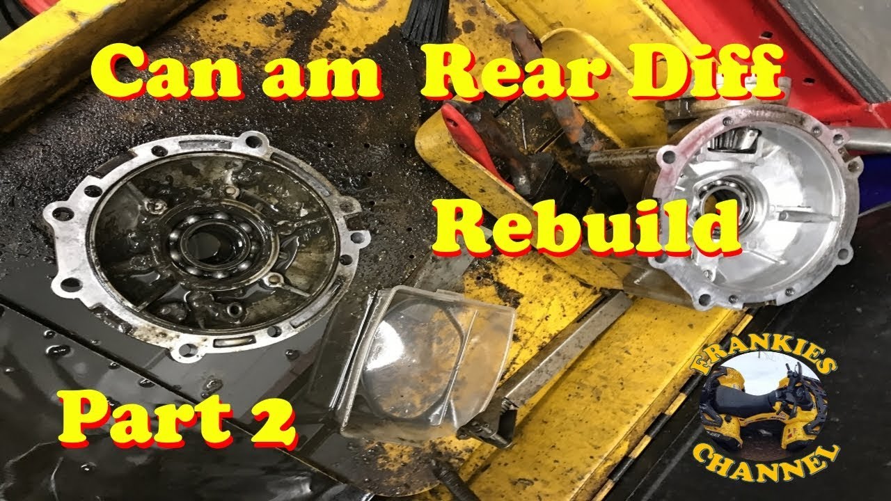 Can Am Rear Diff Rebuild Part 2 Shimming