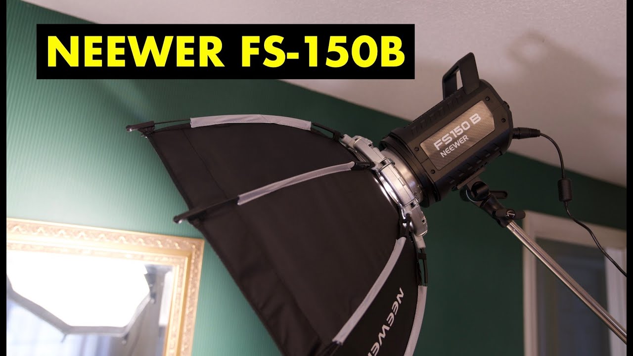 Обзор светодиодного видеосветильника NEEWER FS150B COB