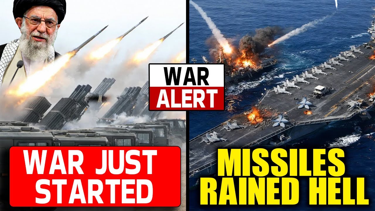 Iran ATTACKED a U.S. Aircraft Carrier With 39 Missiles &mdash; Massive Losses
