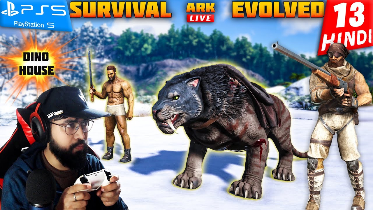 JURASSIC HOME in ARK SURVIVAL EVOLVED PS5 | LIVE Hindi Gameplay