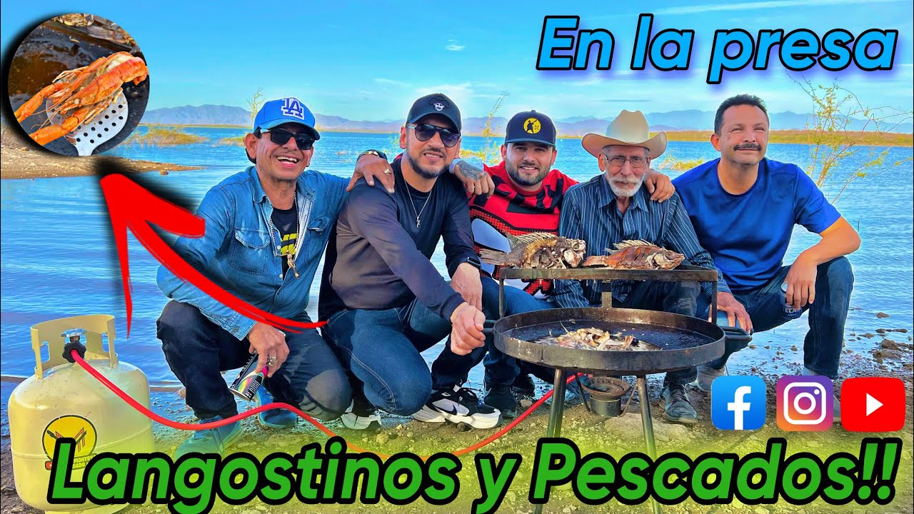 Langostinos y Pescados en la Presa de Guamúchil Sinaloa  @Miguel Montoya Legado