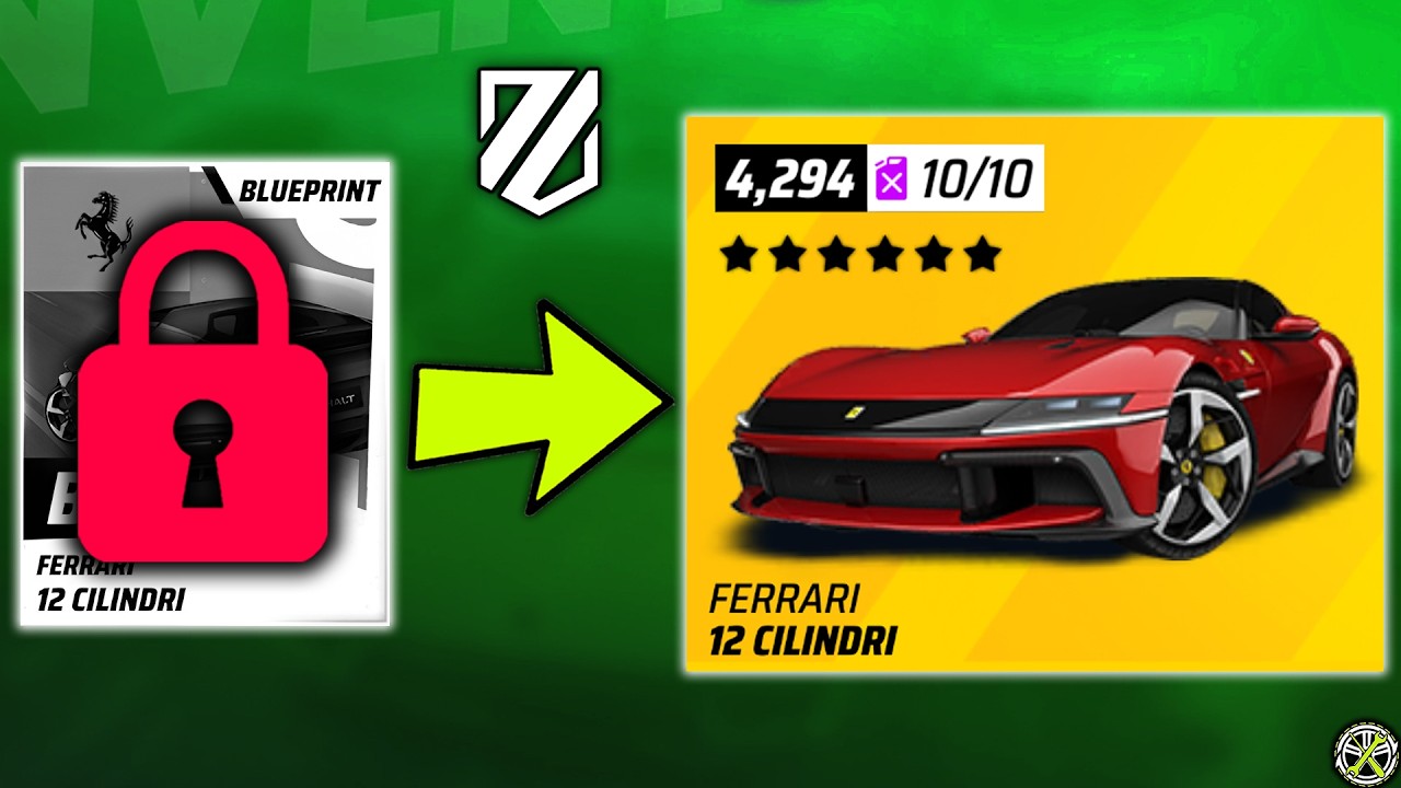 From SCRATCH to GOLD Ferrari 12Cilindri: Asphalt Legends RTG #864