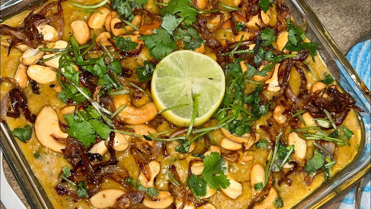 Simple method lo  chicken haleem 