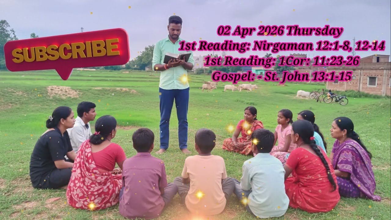 Catholic Daily Mass Readings & Gospel Reflection &ndash; 02 April 2026 | Today&rsquo;s Word of God Explained